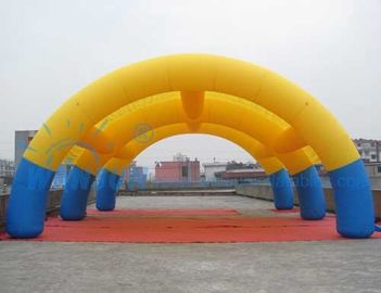 Porcellana Tenda di evento di dimensione/PVC gonfiabili su misura tenda 0.9mm dell&#039;arco fatto fabbrica