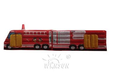 Porcellana Grande corsa ad ostacoli gonfiabile del camion dei vigili del fuoco Wsp-290 per il campo da giuoco all&#039;aperto fabbrica