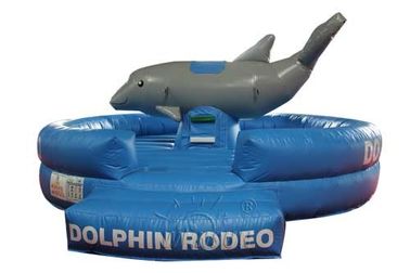 Porcellana Gioco gonfiabile del gioco WSP-298/Sport del rodeo del delfino per l&#039;adulto o i bambini fabbrica