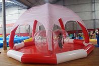 Grande piscina gonfiabile del PVC, stagno gonfiabile enorme del cerchio con la tenda fornitore