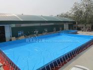 Grande piscina gonfiabile all'aperto, stagno di acqua gonfiabile incorniciato fornitore
