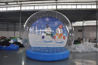 Le azione sulle palle gonfiabili di manifestazione della neve di vendita, globo della neve di Natale, Natale gonfiabile visualizzano la palla per la decorazione fornitore