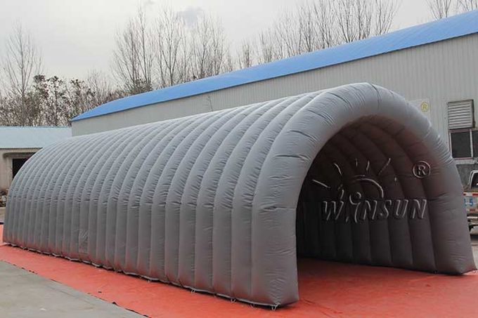 3 - Tenda gonfiabile del tunnel del PVC di strato, grande tenda gonfiabile ignifuga