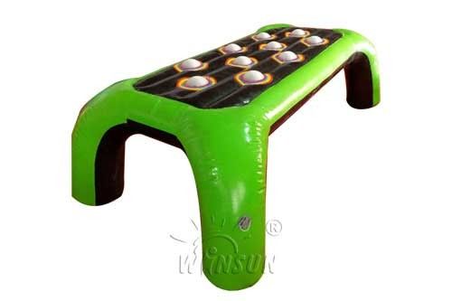 Giochi interattivi gonfiabili di colore verde ignifugi con peso 12kgs fornitore
