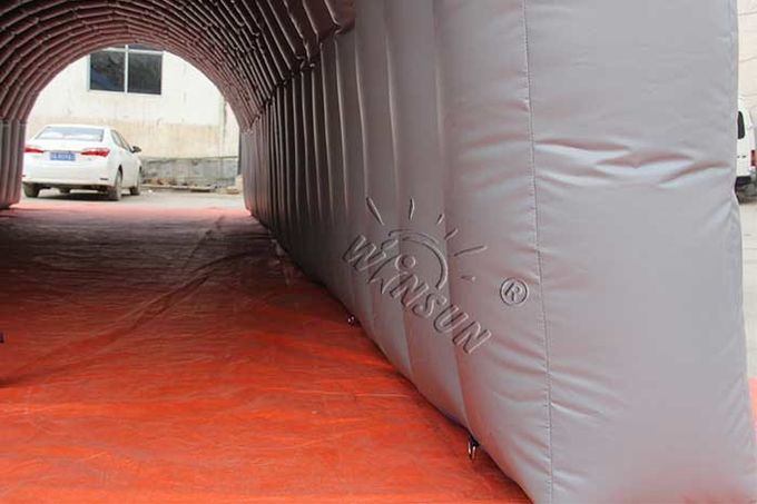 3 - Tenda gonfiabile del tunnel del PVC di strato, grande tenda gonfiabile ignifuga
